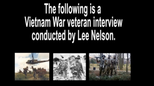 Vietnam War Interview Terry Derby 9-2-10