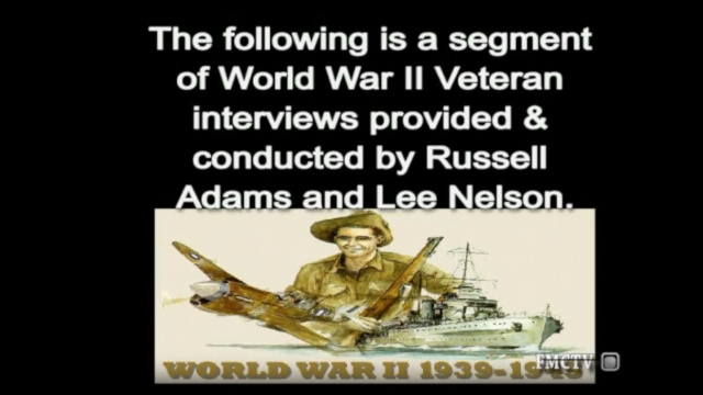 WWII Interview Alfred Ahlquist 7-1-08